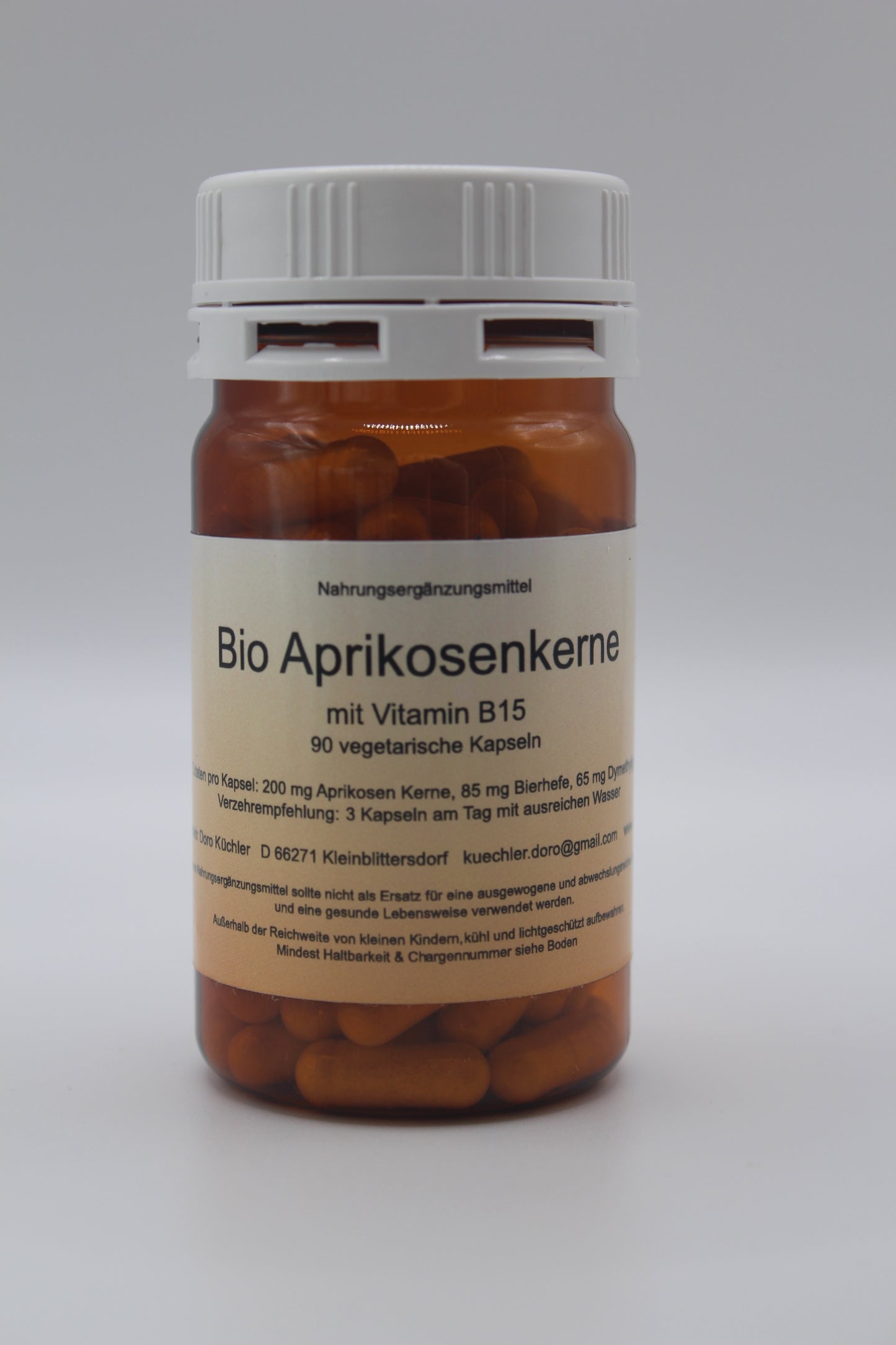 Aprikosenkerne mit Vitamin B15 - 90 Stück