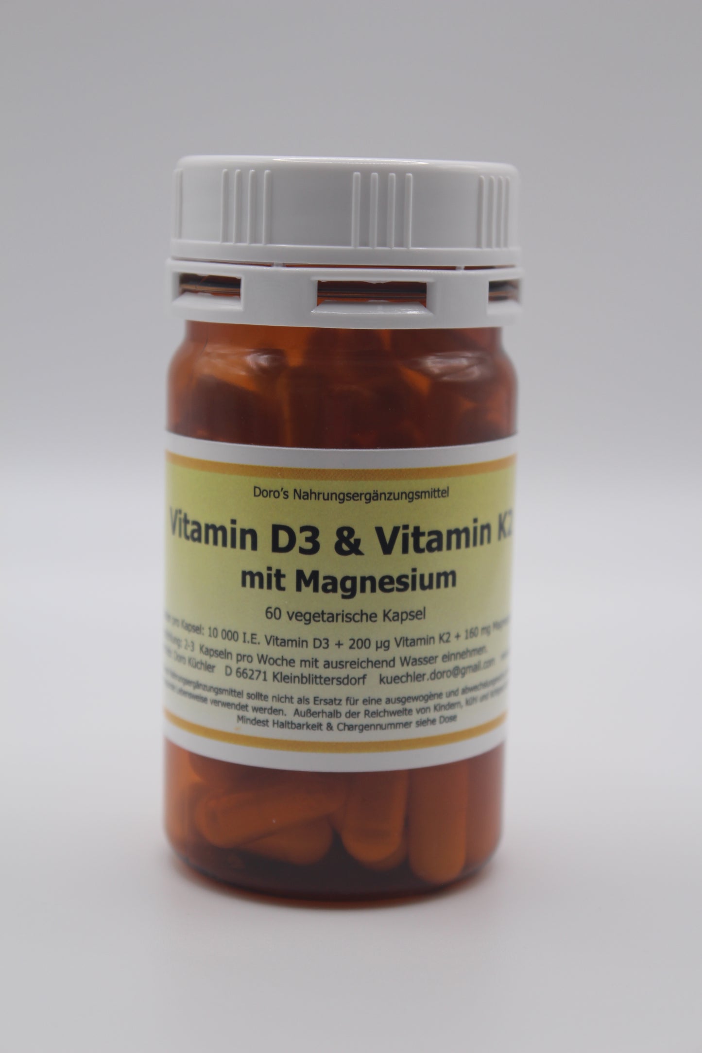 Vitamin D3 & K2 & Magnesium - 60 Stück