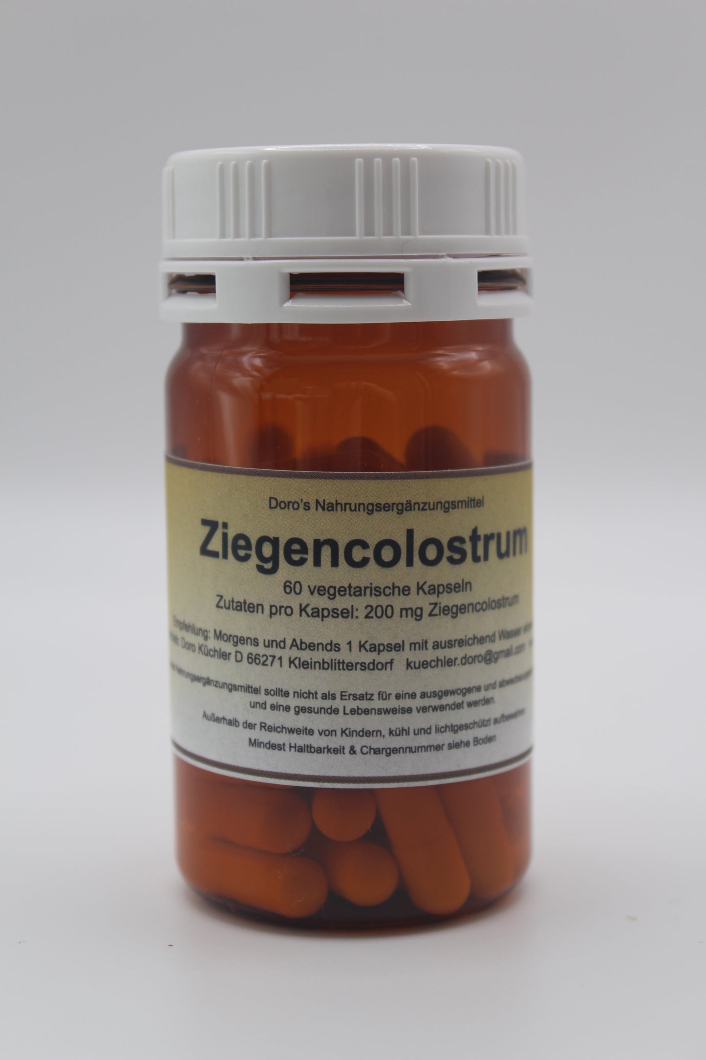 Ziegencolostrum - 60 Stück