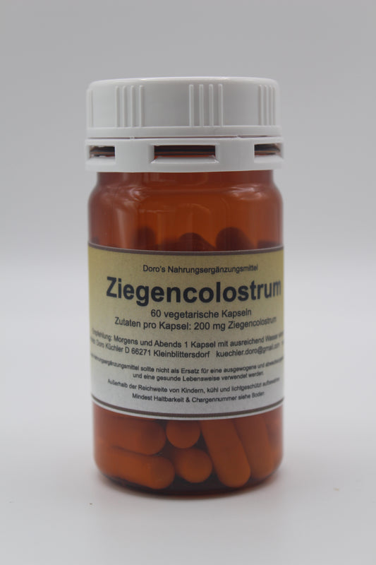 Ziegencolostrum - 60 Stück